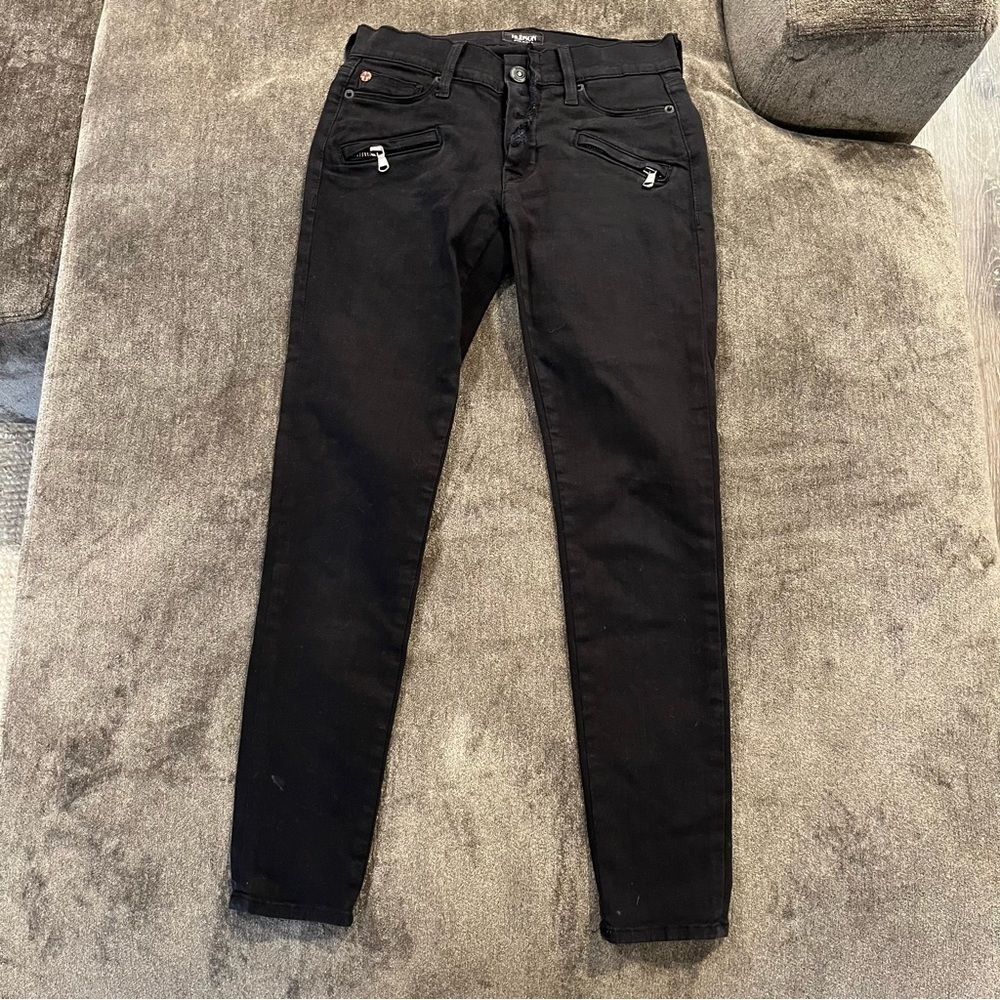 Hudson Krista Super Skinny Exposed Button Fly 25